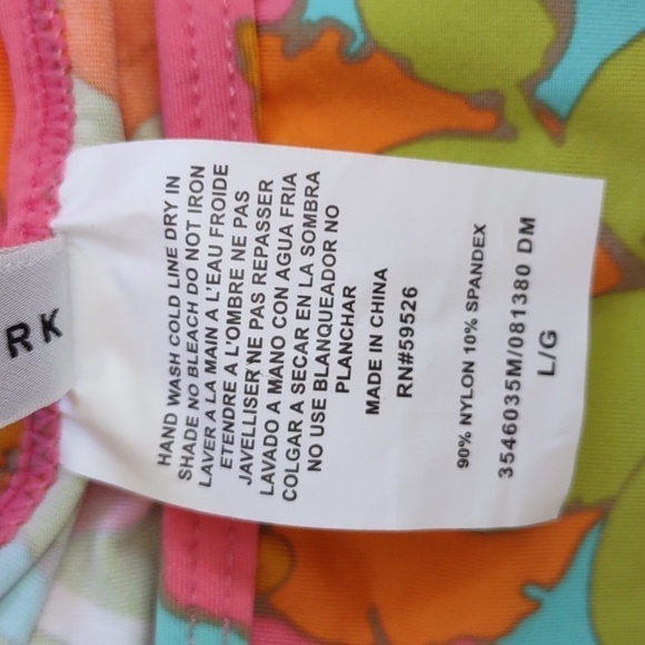 New TRINA TURK Playa De Flor Tunic Swim Cover-Up - Picture 8 of 8